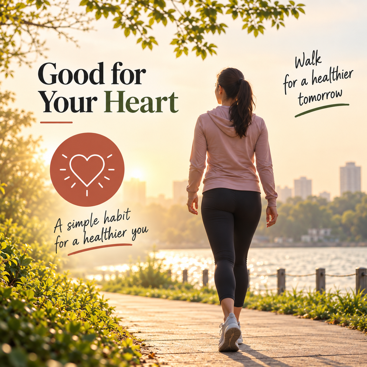 Can a Daily 30-Minute Walk Support Heart Health?