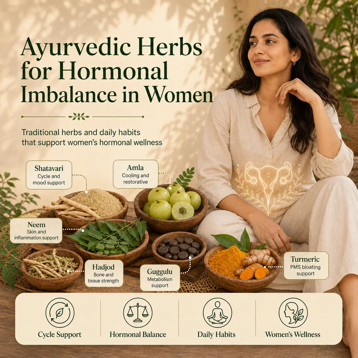 Ayurvedic Herbs for Hormonal Imbalance in Women
