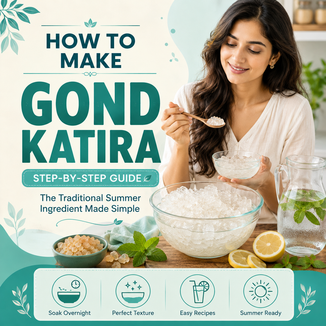 How to Make Gond Katira: A Simple Guide to Preparing This Traditional Summer Ingredient