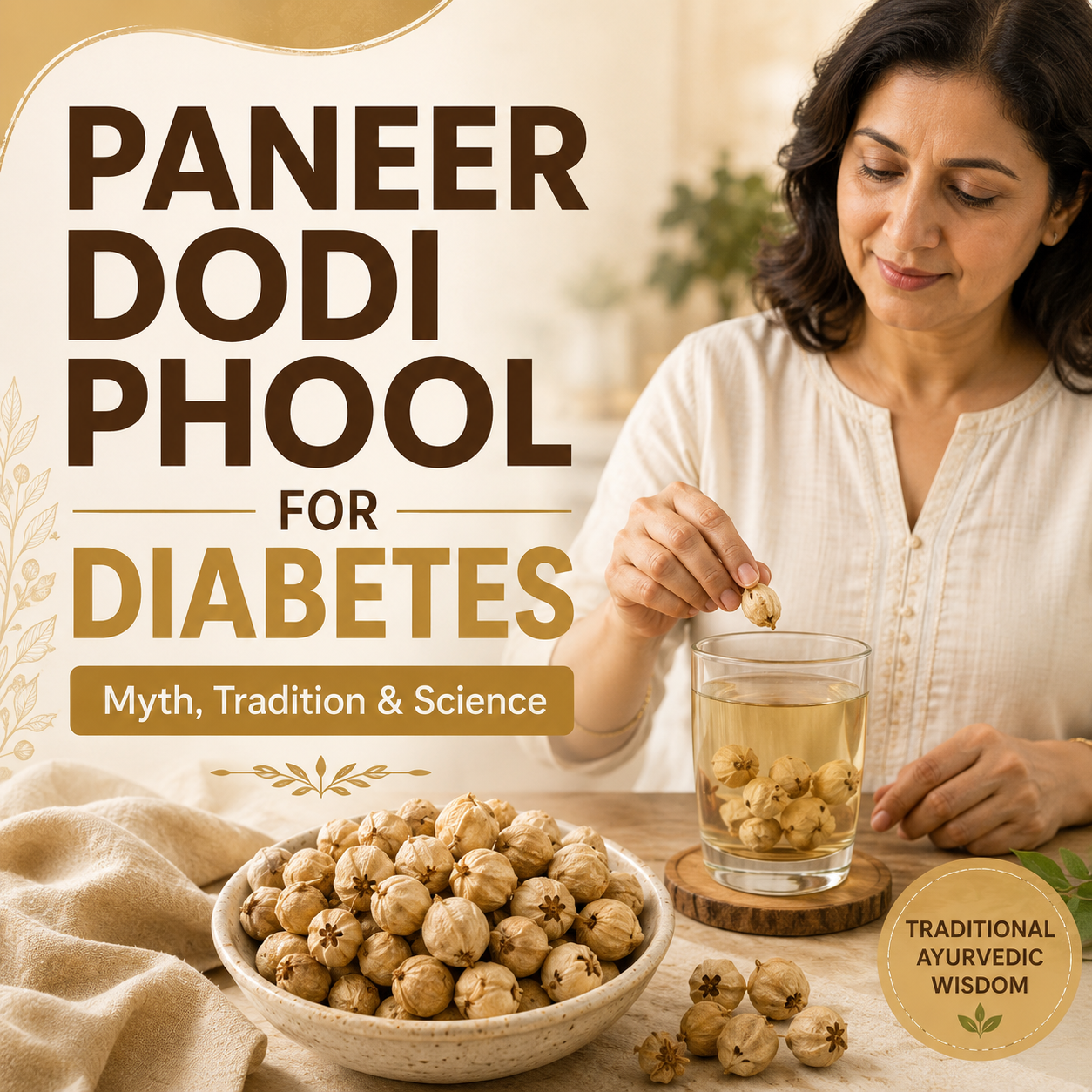 Paneer Dodi Phool for Diabetes: Myth, Tradition, and Science