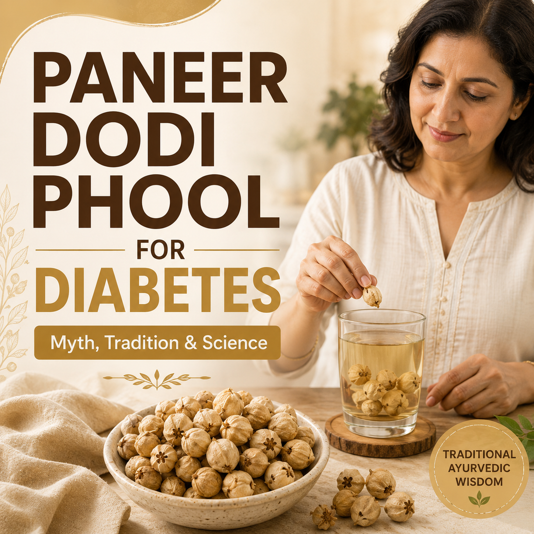 Paneer Dodi Phool for Diabetes: Myth, Tradition, and Science