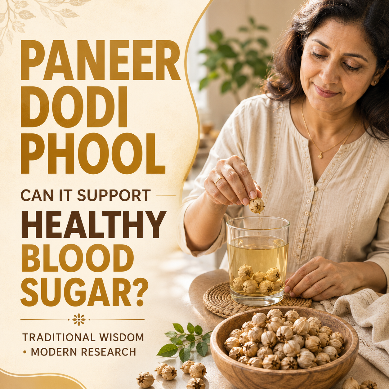 Can Paneer Dodi Phool Help Support Healthy Blood Sugar Levels?
