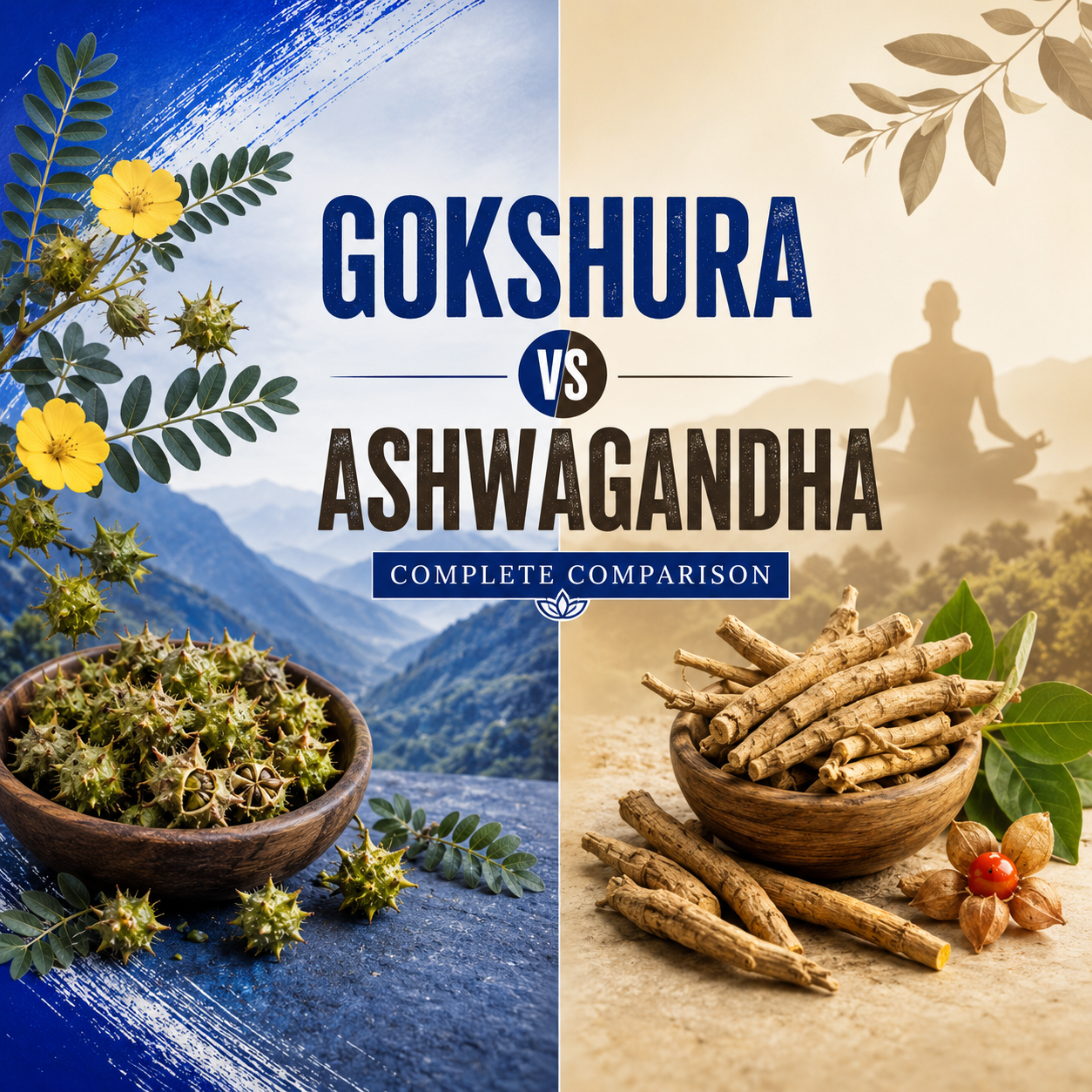 Gokshura vs Ashwagandha: Complete Comparison