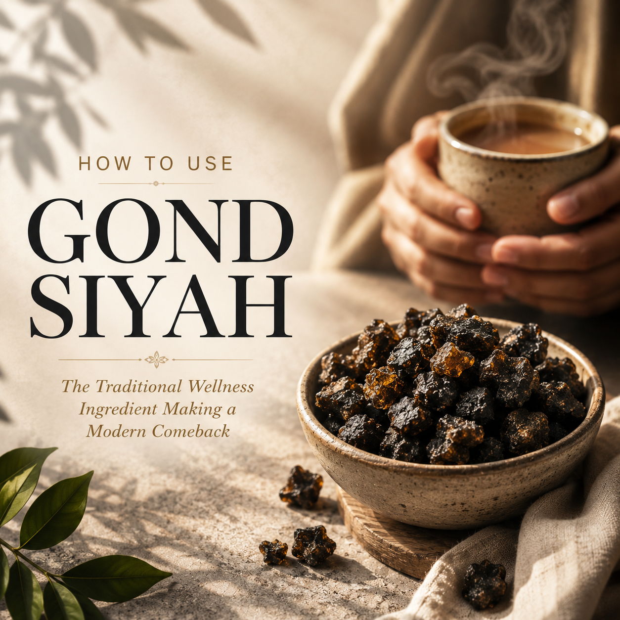 How to Use Gond Siyah: The Traditional Wellness Ingredient Making a Modern Comeback