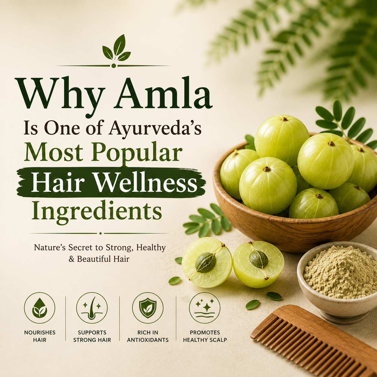 Why Amla Is One of Ayurveda's Most Popular Hair Wellness Ingredients