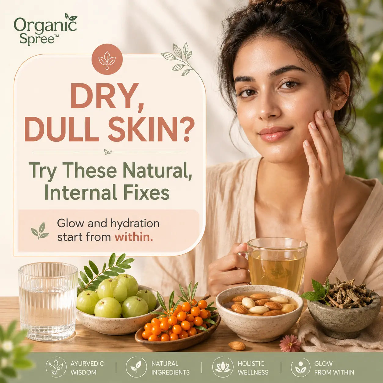 Dry, Dull Skin? Try These Natural, Internal Fixes