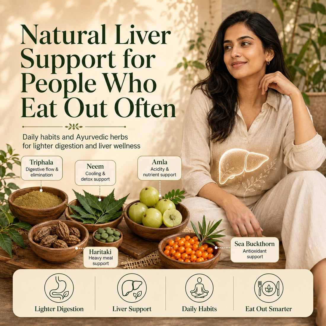 Natural Liver Support for People Who Eat Out Often