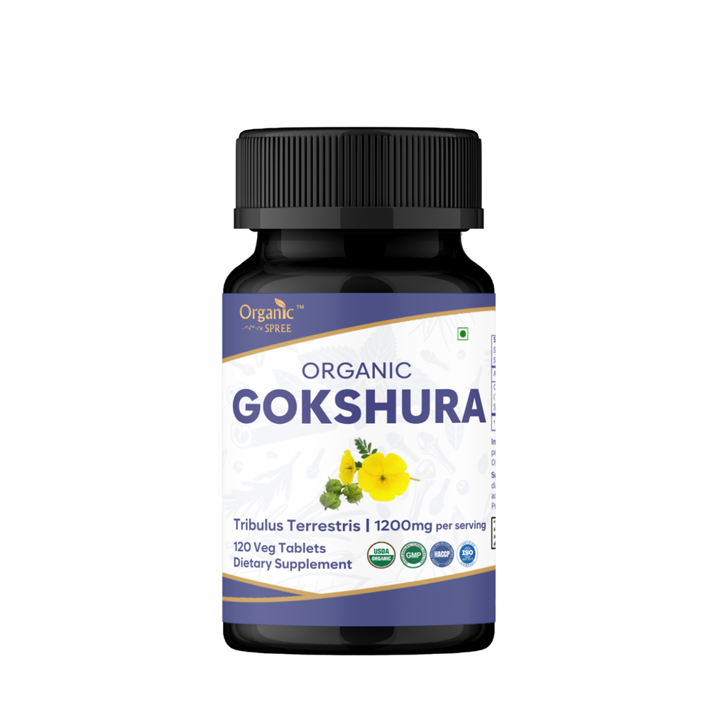Organic Spree Gokshura 120 Tablets - Organic Certified