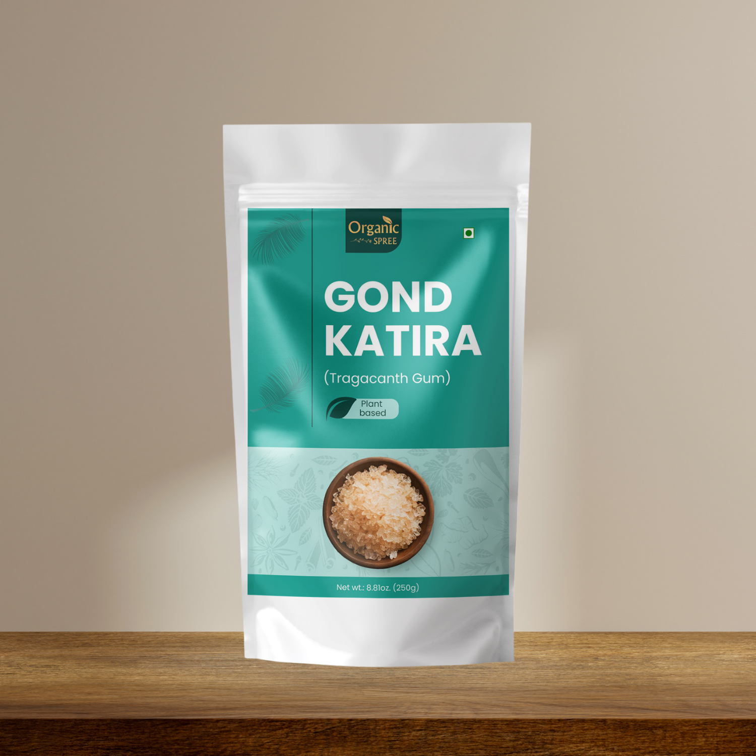 Organic Spree Gond Katira 250grams (8.81 oz) - Tragacanth Gum