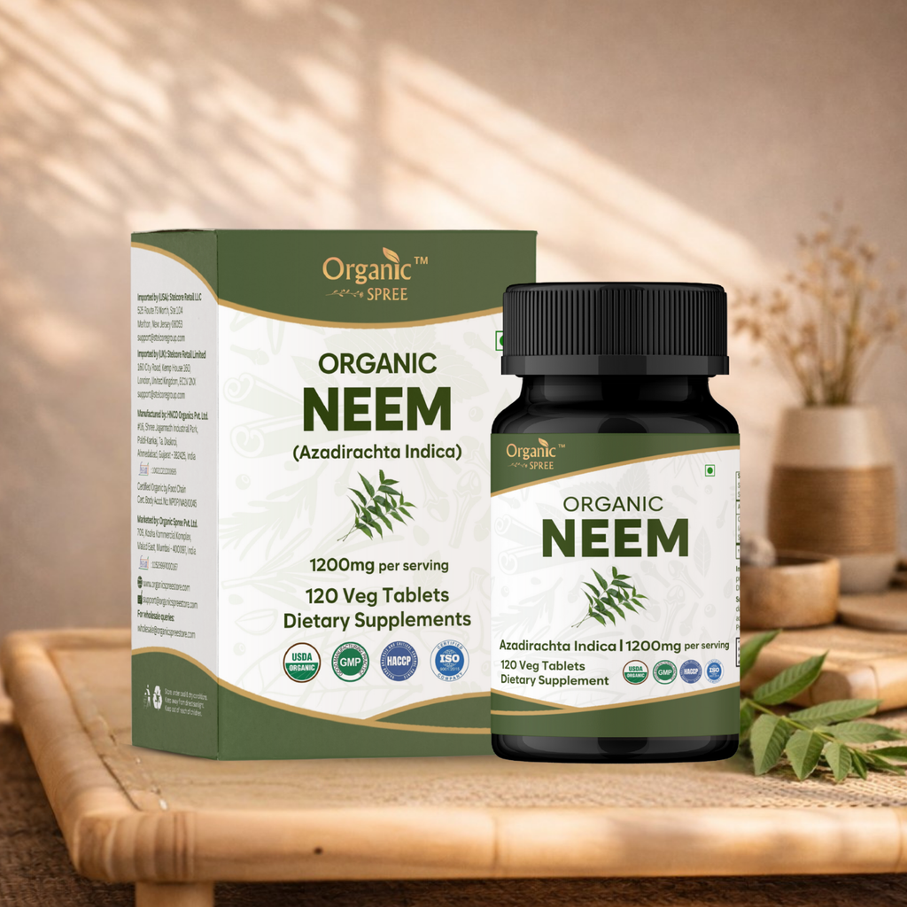 Organic Spree Neem 120 Tablets - Organic Certified