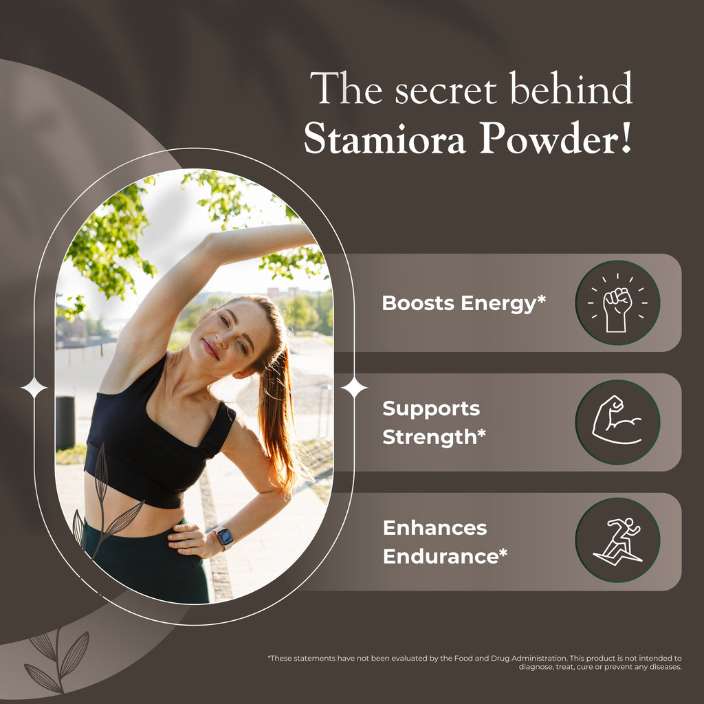Organic Spree Stamiora Powder – 150 g (5.3 oz) | USDA Organic Certified
