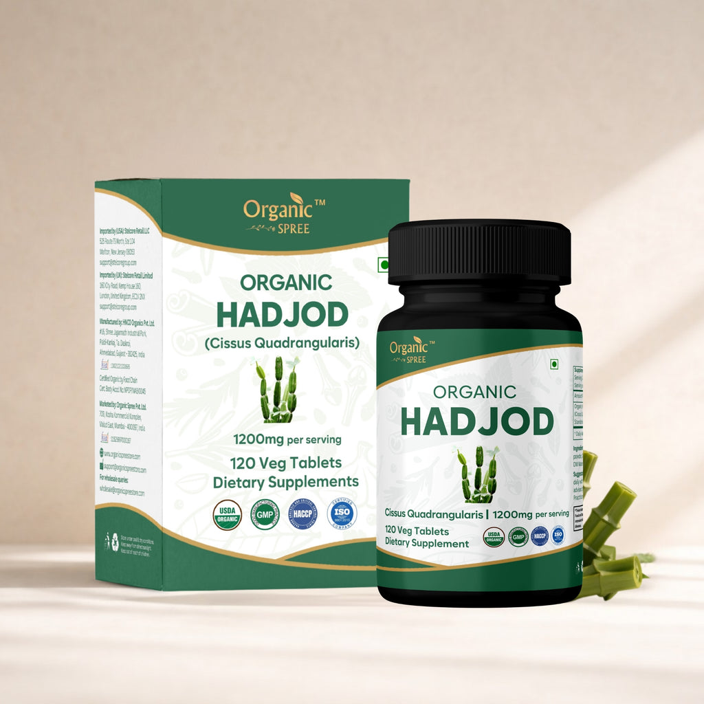 Organic Spree Hadjod (Cissus) 120 Tablets - Organic Certified
