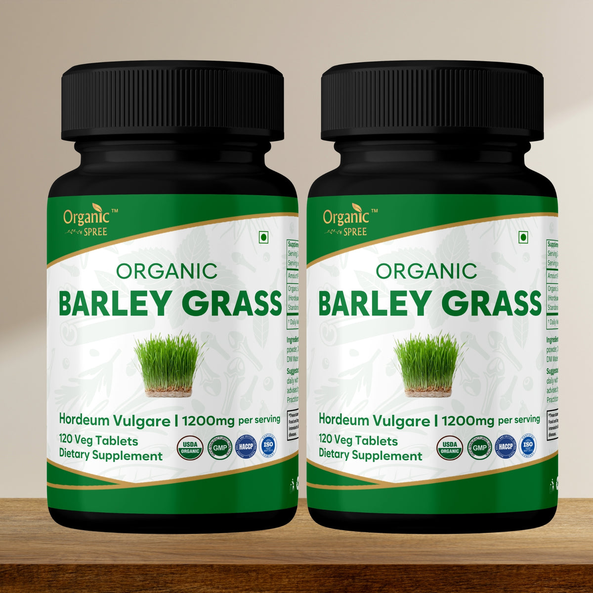 Organic Spree Barley Grass 120 Tablets - Organic Certified