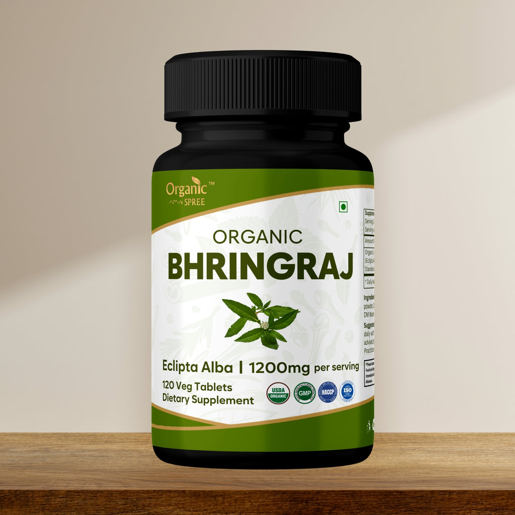 Organic Spree Bhringraj 120 Tablets - Organic Certified