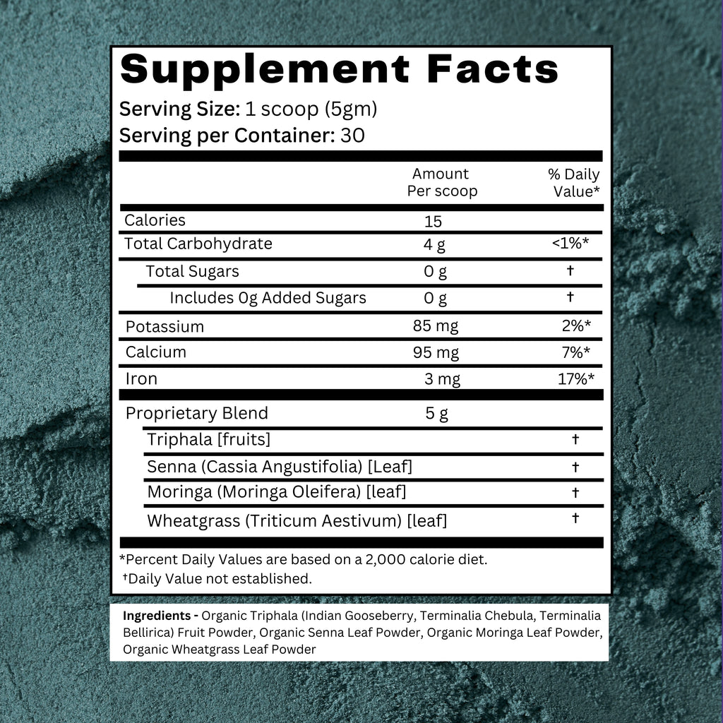 Organic Spree Good Gut Powder – 150 g (5.3oz) | USDA Organic Certified