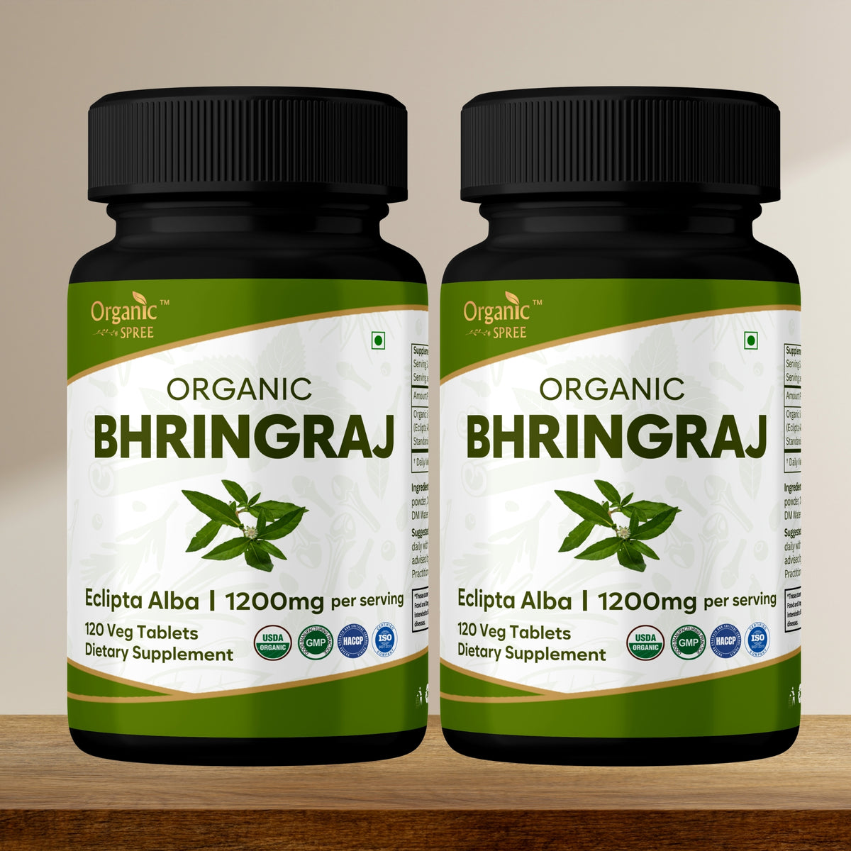 Organic Spree Bhringraj 120 Tablets - Organic Certified