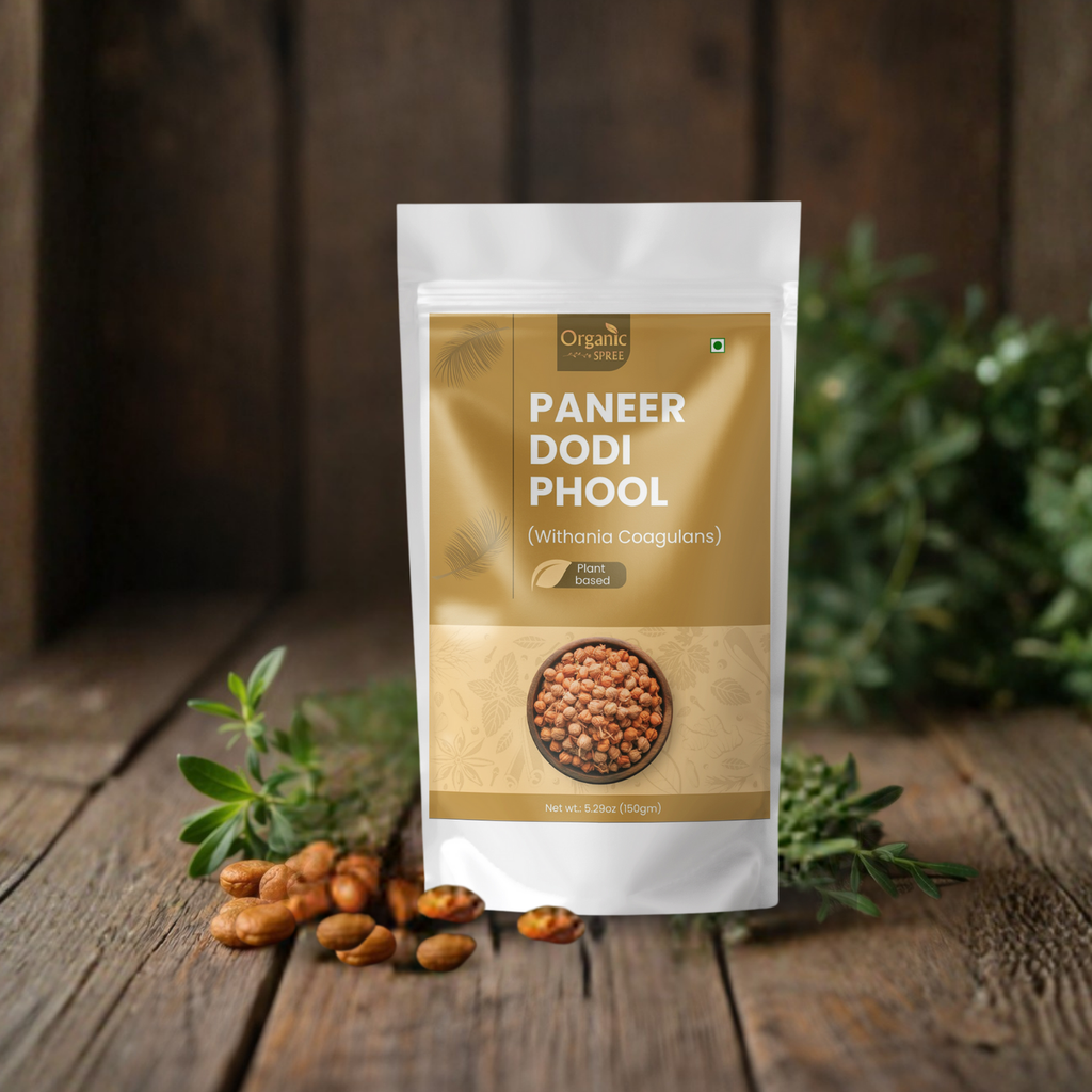 Organic Spree Paneer Dodi Phool 150gm (5.29oz) - Withania Coagulans