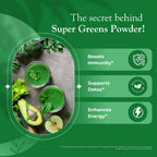 Organic Spree Super Greens Powder – 150 gm (5.3oz) | USDA Organic Certified