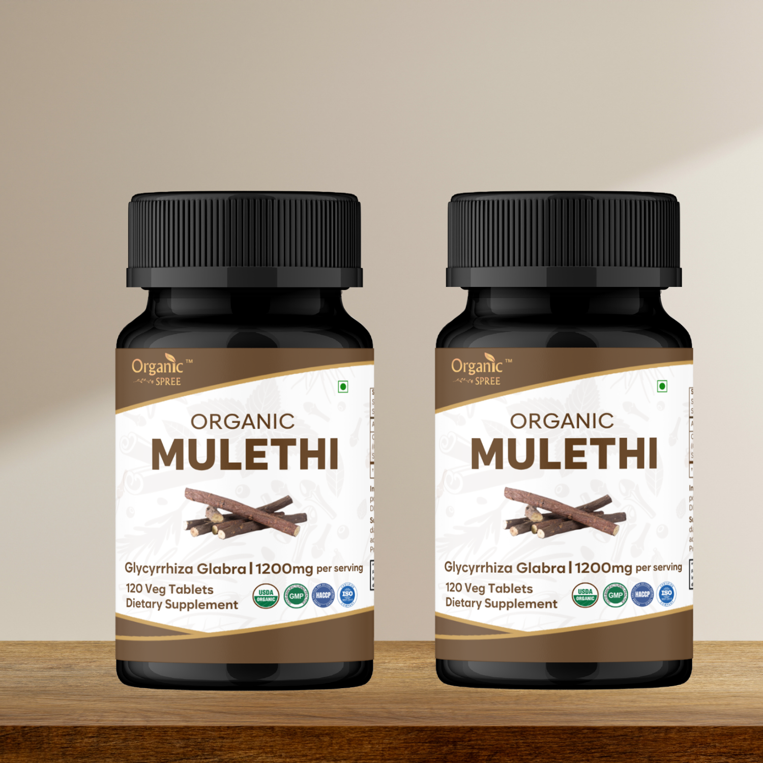 Organic Spree Mulethi 120 Tablets - Organic Certified