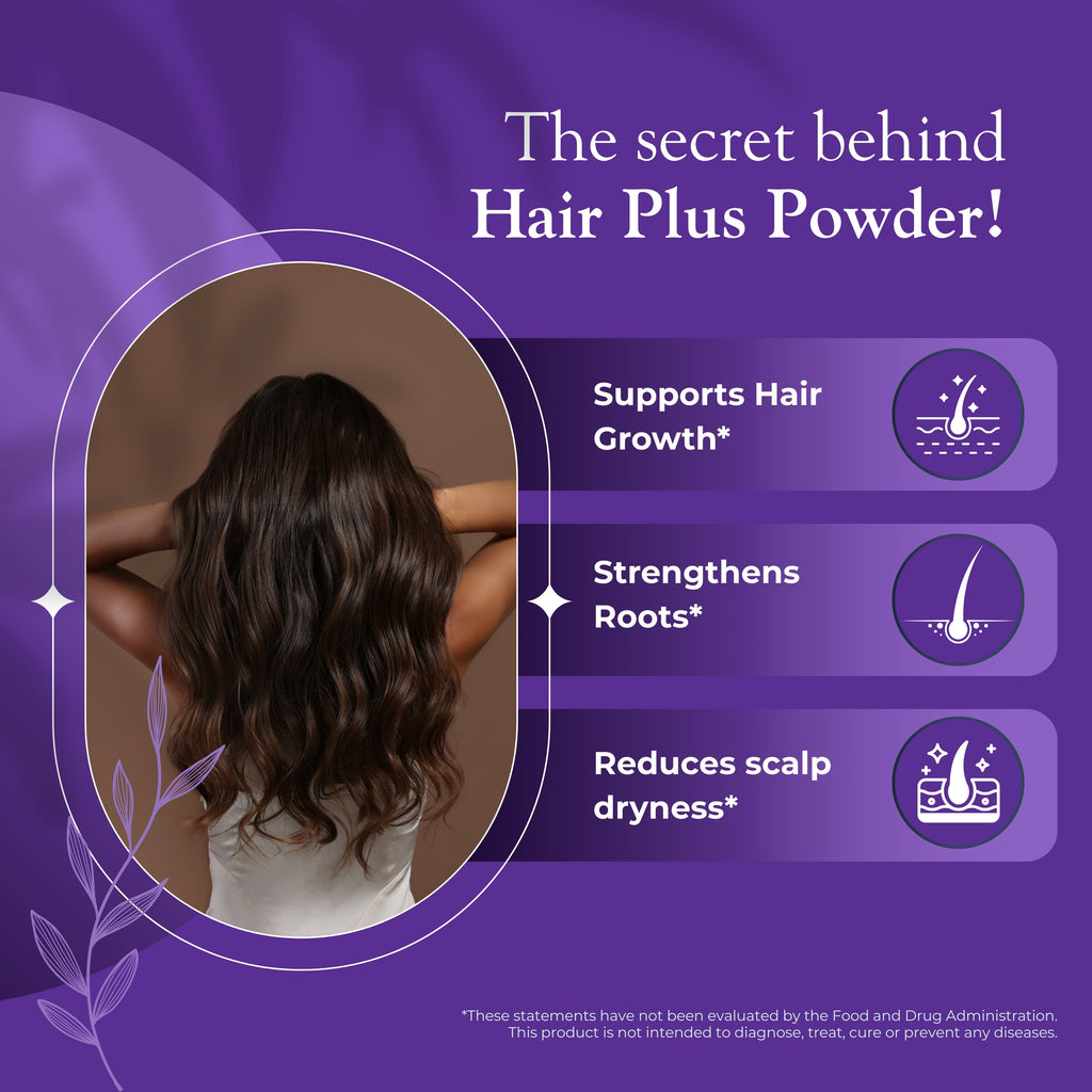 Organic Spree Hair Plus Powder – 150 gm (5.3oz) | USDA Organic Certified