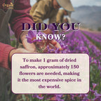 Organic Spree Kashmiri Saffron 1gm (0.035oz) - NPOP Certified