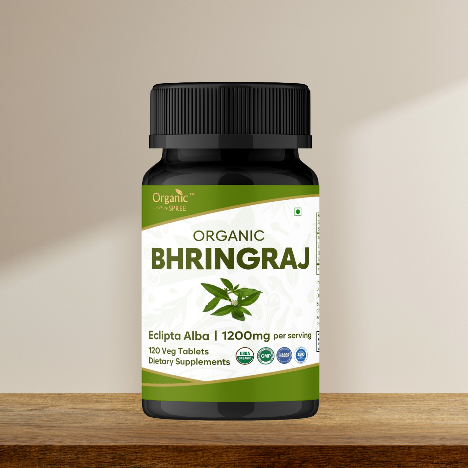 Organic Spree Bhringraj 120 Tablets - Organic Certified