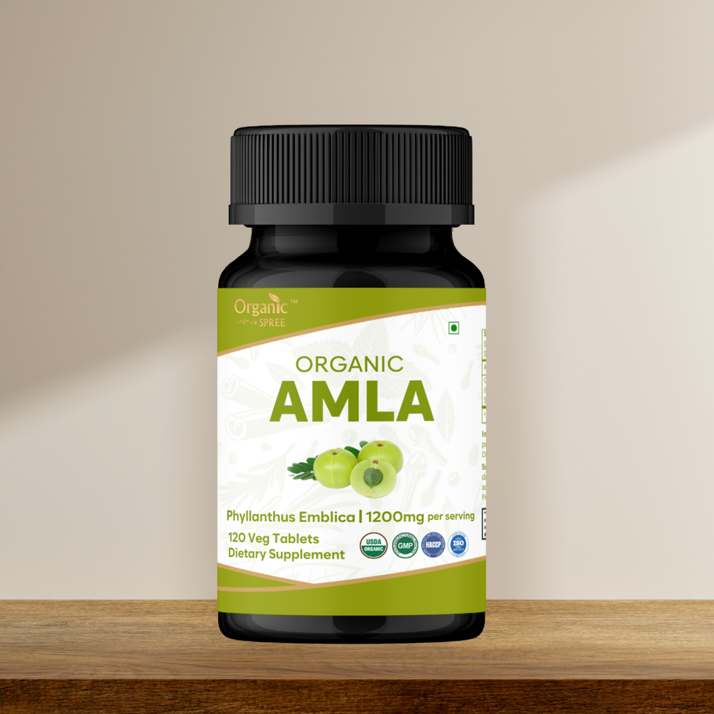 Organic Spree Amla 120 Tablets - Organic Certified