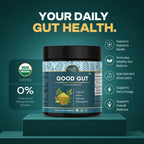 Organic Spree Good Gut Powder – 150 g (5.3oz) | USDA Organic Certified