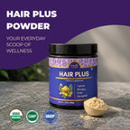 Organic Spree Hair Plus Powder – 150 gm (5.3oz) | USDA Organic Certified