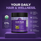 Organic Spree Hair Plus Powder – 150 gm (5.3oz) | USDA Organic Certified