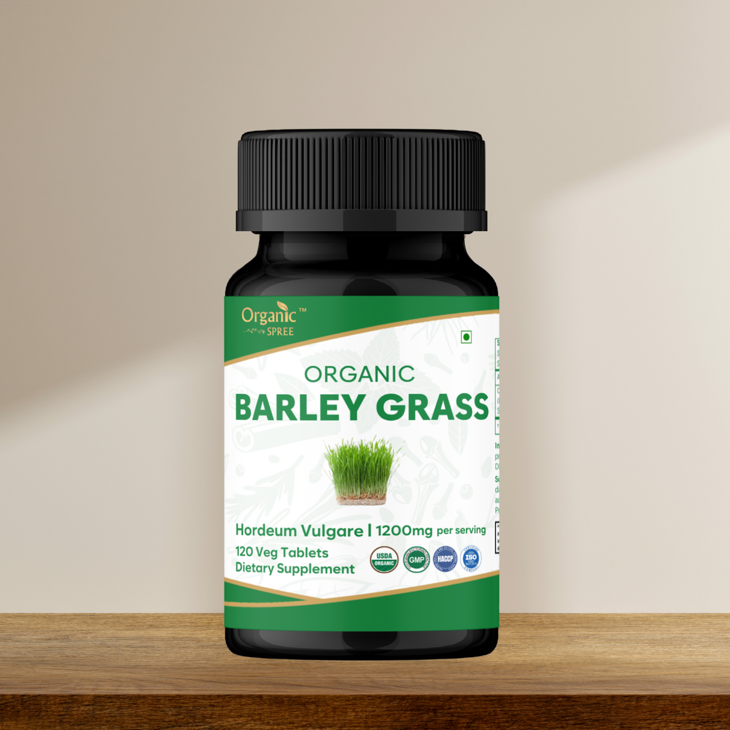 Organic Spree Barley Grass 120 Tablets - Organic Certified