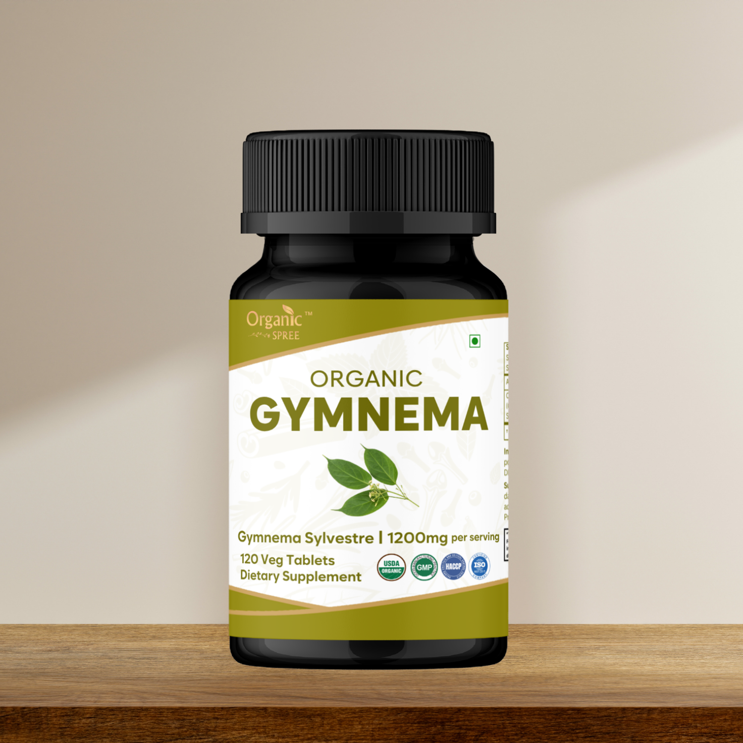 Organic Spree Gymnema 120 Tablets - Organic Certified
