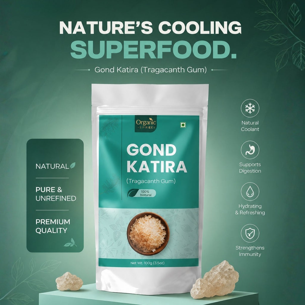 Organic Spree Gond Katira 250grams (8.81 oz) - Tragacanth Gum