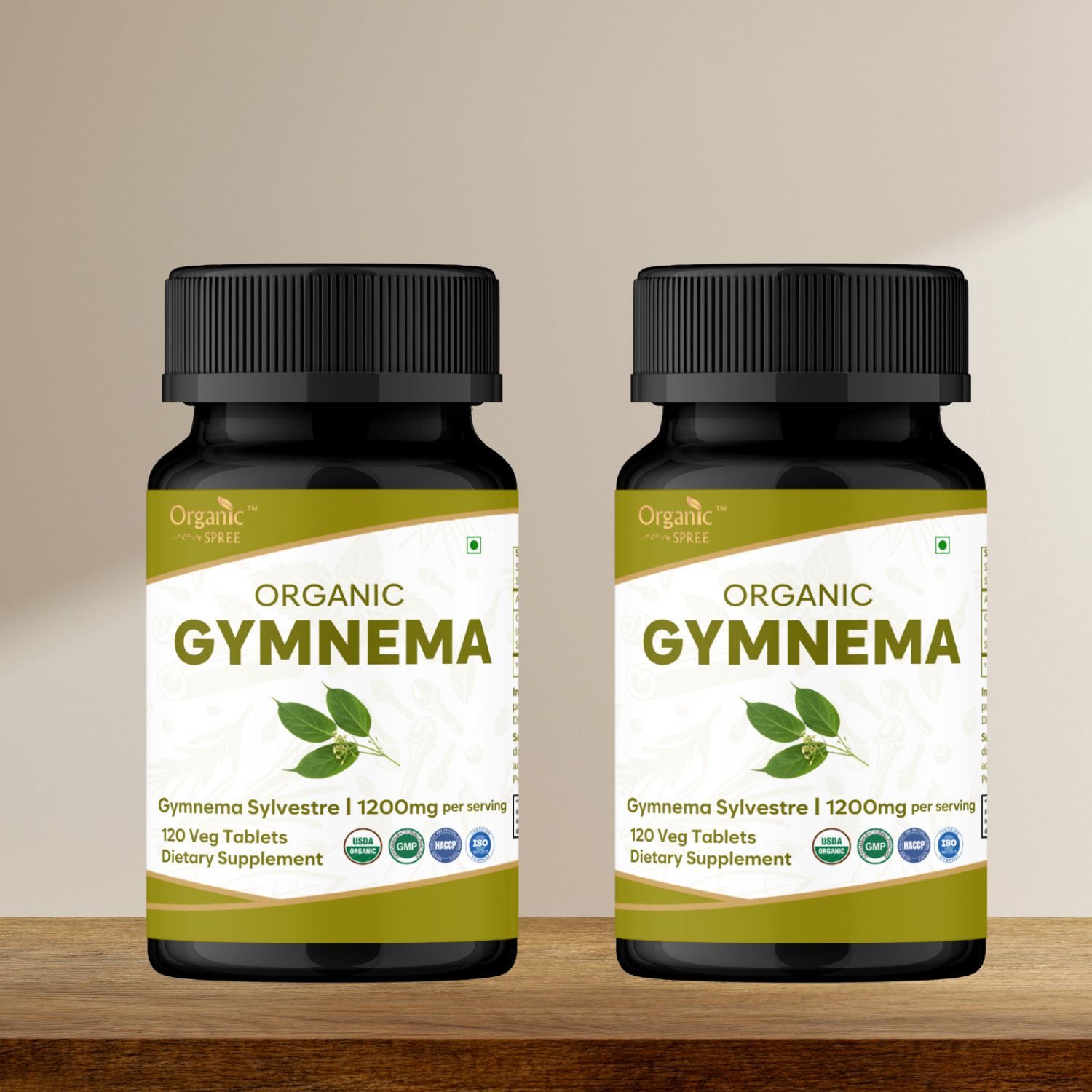 Organic Spree Gymnema 120 Tablets - Organic Certified