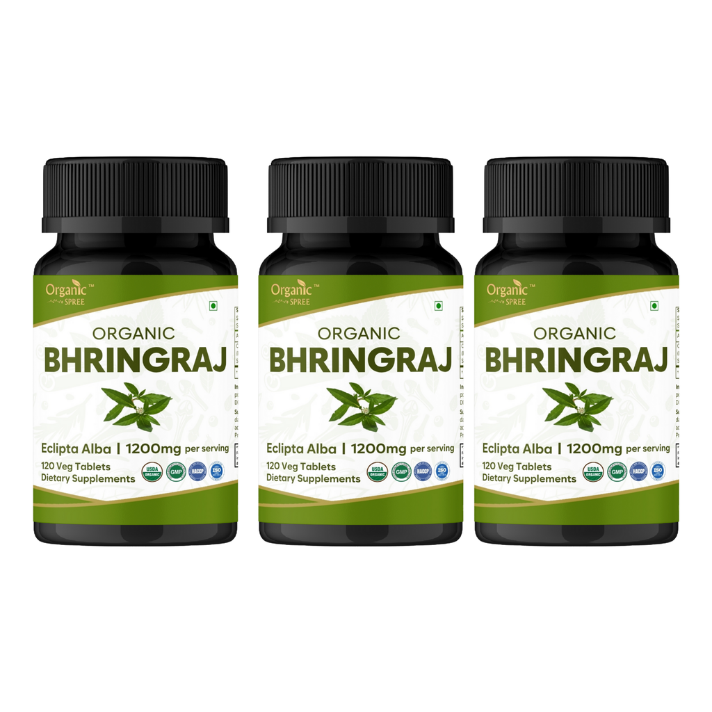 Organic Spree Bhringraj 120 Tablets - Organic Certified
