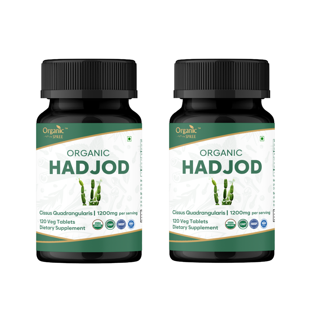Organic Spree Hadjod (Cissus) 120 Tablets - Organic Certified