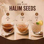 Organic Spree Halim Seeds 300gm (10.6oz) - Garden Cress Seeds