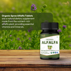 Organic Spree Alfalfa 120 Tablets - Organic Certified