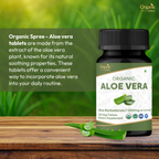 Organic Spree Aloe Vera 120 Tablets | Organic Certified