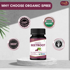 Organic Spree Beetroot 120 Tablets - Organic Certified