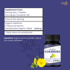 Organic Spree Gokshura 120 Tablets - Organic Certified