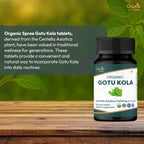 Organic Spree Gotu Kola 120 Tablets - Organic Certified