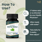 Organic Spree Gotu Kola 120 Tablets - Organic Certified