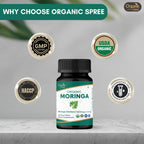 Organic Spree Moringa 120 Tablets - Organic Certified