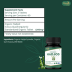 Organic Spree Hadjod (Cissus) 120 Tablets - Organic Certified
