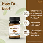 Organic Spree Haritaki 120 Tablets - Organic Certified
