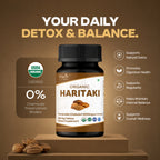 Organic Spree Haritaki 120 Tablets - Organic Certified