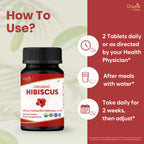 Organic Hibiscus 120 Tablets - Organic Certified