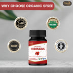 Organic Hibiscus 120 Tablets - Organic Certified