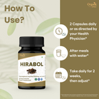 Organic Spree Hirabol 60 Capsules | Commiphora myrrha - GMP Certified